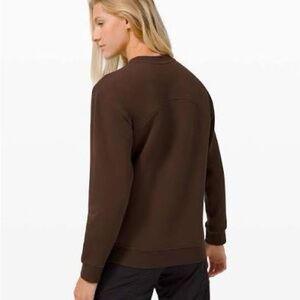 Lululemon Brown Crewneck Sweatshirt